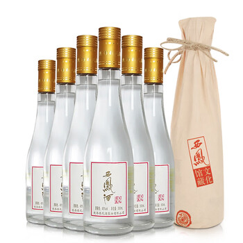 西凤文化馆藏 凤香型白酒 45度500ml*6瓶整箱装