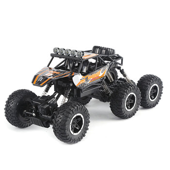 jjrc儿童电动玩具高速大脚怪六驱rc遥控赛车越野攀爬车仿真攀爬车男孩