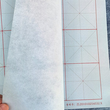 【全网低价】芬尚 新型米格水写布 加厚无墨水写宣 学生毛笔书法课堂水写练习用 宣纸效果慢干型28格10×10cm