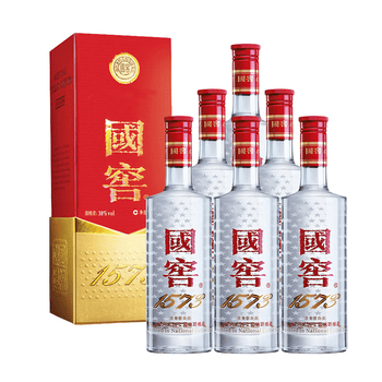 泸州老窖38度国窖1573500ml浓香型高度白酒整箱