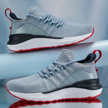 小米繁星飞织4代运动鞋男正版高档帅气弹力跑步鞋男夏季新款网鞋 4代