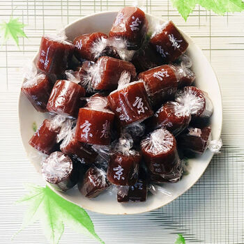 山楂条零食小时候怀旧老式果丹皮山里红果消食多果味独立包装 京卷