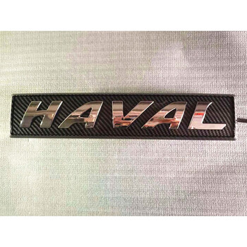 智宙适用于21款哈佛哈弗大狗发光车标f7x三代h6改装led车标灯m6plus