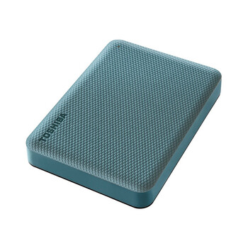 东芝（TOSHIBA）4TB 移动硬盘机械 V10系列 USB3.2 Gen 1 黛绿 大容量 兼容Mac 高速传输 密码保护 轻松备份