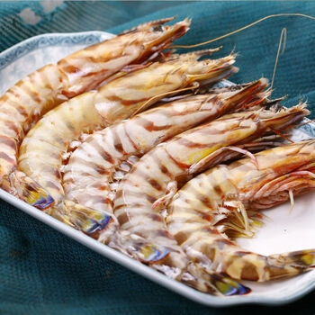 魃鲜竹节虾东海特大海虾斑节虾九节虾2斤装1斤910只