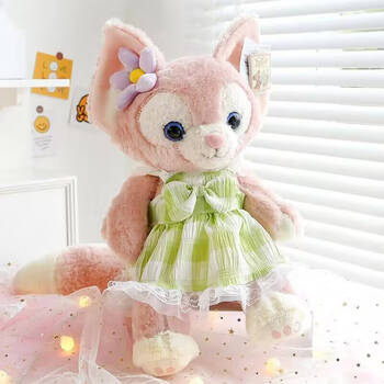 迪士尼玲娜布娃娃贝儿公仔毛绒玩具琳娜小狐狸贝尔玩偶抱枕生日礼物