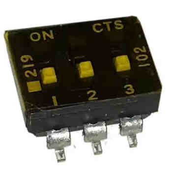 CTS 拨码开关 219-3LPSTRF
