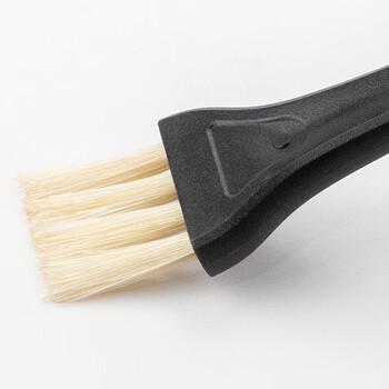 海斯迪克 HKCL-316 防静电刷工业电子产品除尘刷 实验室电路板清洁毛刷 猪鬃刷(5个装)