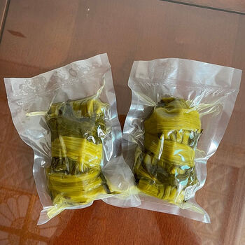 xywlkj正宗福建漳州平和特产芦溪酸菜咸菜芥菜腌制老坛酸菜礼盒装两包
