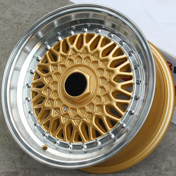 七抒fifty 5ive复古爆龟轮毂14 15 16寸适用于普桑老捷达高尔夫标致20