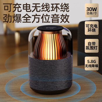 山水（SANSUI）蓝牙音响无线便携式 家用桌面多媒体小型迷你低音炮 笔记本电脑小音箱 车载喇叭360度立体声 F4