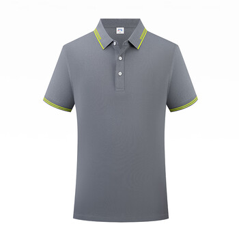 茵蓁工作服上衣男装夏装定制工人厂服纯棉工装polo衫汽修工衣t恤短袖