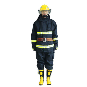 冠峰  17款3c六件套 消防服套装消防战斗服六件套阻燃防护服za809