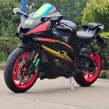 r6华鹰500摩托跑车四缸800cc重型机车双缸水冷车可上牌涂鸦黑色华鹰r6