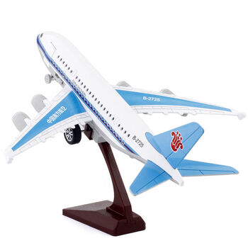 金属仿真a380南航东航海南航空合金飞机模型玩具客机可开舱门儿童舱门