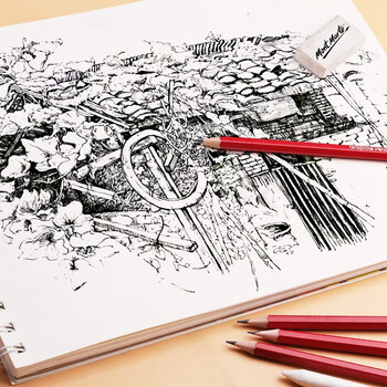 蒙玛特(Mont Marte)素描套装 素描铅笔炭笔写生素描笔初学者学生画画碳棒橡皮卷笔刀石墨笔绘画工具V MPN0040 蒙玛特(Mont Marte)素描套装 素描铅笔炭笔写生素描笔初学者学生画画碳棒橡皮卷笔刀石墨笔绘画工具V MPN0040