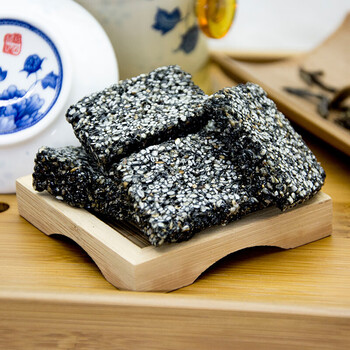 5折黑芝麻酥糖1000克手工花生芝麻糖酥特产糕点芝麻饼孕妇零食花生