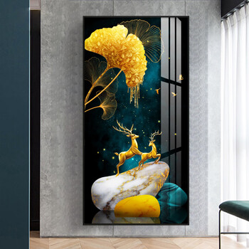 石来运转a 70*140cm/晶瓷面 铝合金边框