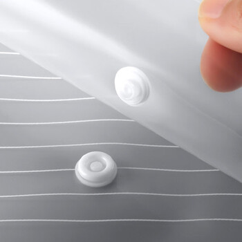 天章 （TANGO）透明文件袋A4按扣袋斜纹50个/包白色文件袋档案袋资料财务收纳袋办室公用品