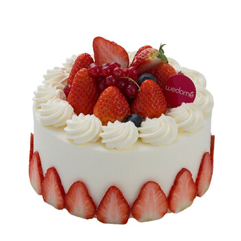 水果蛋糕   生日蛋糕 同城配送 北京  草莓公主蛋糕 25cm