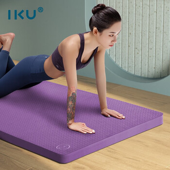 IKU瑜伽减震垫隔音加长加厚防滑专业运动垫男健身跑步垫子61*15紫色 IKU瑜伽减震垫隔音加长加厚防滑专业运动垫男健身跑步垫子61*15紫色