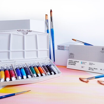 温莎牛顿【弗洛伊德同品牌】歌文水彩笔进口水彩笔勾线笔铺色笔4支套A款 温莎牛顿【弗洛伊德同品牌】歌文水彩笔进口水彩笔勾线笔铺色笔4支套A款