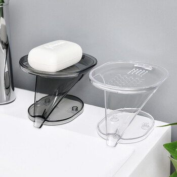 度佳行香皂盒沥水肥皂盒防滑导流排水皂托卫生皂盘香皂架可拆导流沥水