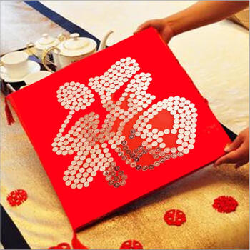 60公分福字(需400硬币 不含底板和硬币) 尺寸看图 模板布 专用双面胶