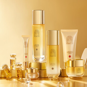 鱼子酱保湿焕肤奢宠九件套面部护理补水套装 黄金鱼子酱焕颜奢宠套盒