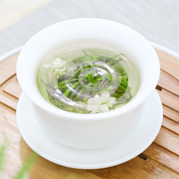 春上早茉莉花茶  2025新茶特级飘雪浓香型毛尖茶叶四川花茶年货礼盒250g