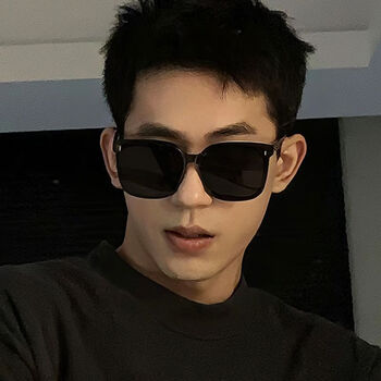 兰迪惟依新款2023墨镜男帅气偏光开车太阳眼镜女韩版大脸显瘦潮高清