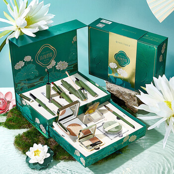 尤莉尤拉youliyoula清颜碧霞彩妆套盒十件套情人节生日礼物化妆全套