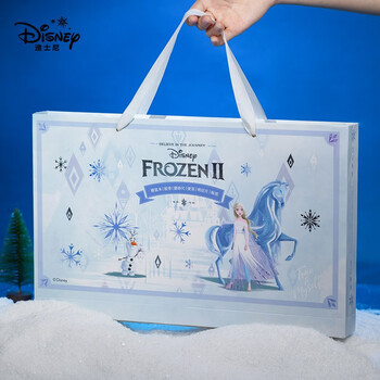 迪士尼(Disney)手账本礼盒套装 网红ins少女心记事本学生笔记本文具套装儿童女孩生日礼物 艾莎公主浅蓝 迪士尼(Disney)手账本礼盒套装 网红ins少女心记事本学生笔记本文具套装儿童女孩生日礼物 艾莎公主浅蓝