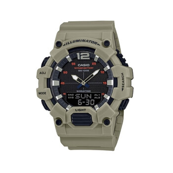卡西欧casioyouth系列时尚户外十年电力防水防震运动石英机芯树脂表带