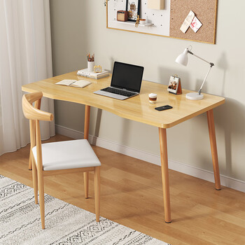 富禾电脑桌简约书桌单桌笔记本省空间学习桌家用写字桌子 【桌椅套装