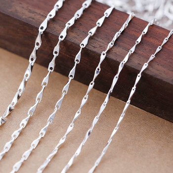 (wanxinyuan)银项链足银999瓜子项链女细链子百搭配链批角瓜子链颈链