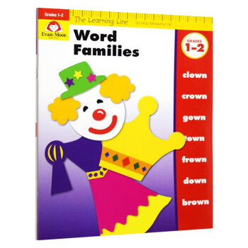 Learning Line Workbooks - Word Families, Grades 