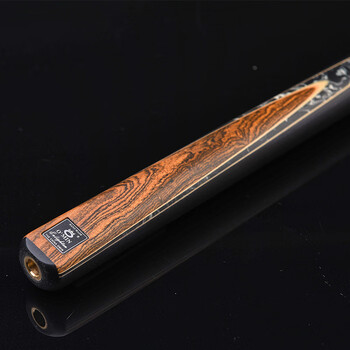 奥秘新代启蒙台球杆黑八小头黑8中式八球16彩中头追分 桌球杆10mm