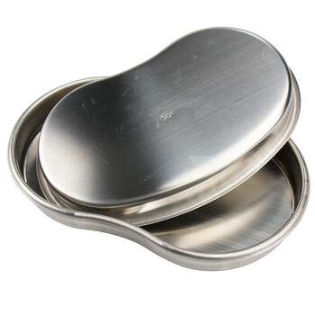 海斯迪克 弯盘304不锈钢换药盘消毒托盘防碘伏腰子盘 中号 HKQS-189