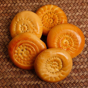 玖纹豹新疆撒马尔罕馕牛乳整箱独立包装小烤传统特产糕点新疆馕饼