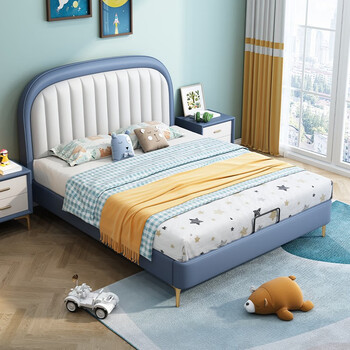 喜宝格儿童床男孩软床青少年单人床女孩公主学生床小户型现代简约1 单