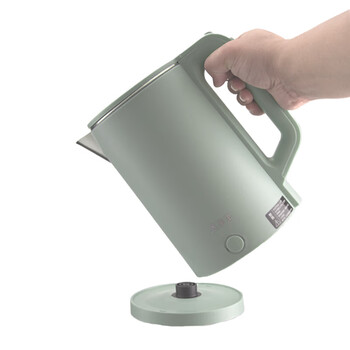 华生(Wahson)热水壶烧水壶电水壶 1.8L大容量速热 1800W快速沸腾 超大容量 家用开水壶 双层防烫 WS-113 绿色 华生(Wahson)热水壶烧水壶电水壶 1.8L大容量速热 1800W快速沸腾 超大容量 家用开水壶 双层防烫 WS-113 绿色