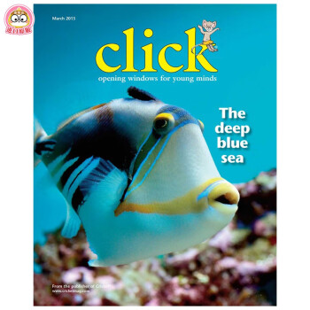 订阅 Click 点击世界 儿童杂志 美国英文原版 年订9期