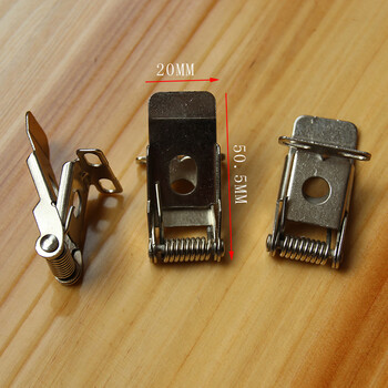 筒灯天花灯射灯灯卡子卡扣卡簧弹簧卡子夹子灯具配件6号金属弹簧