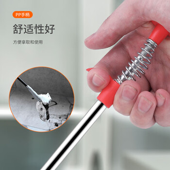 巨奇严选 厨房下水道疏通器专业管道疏通神器马桶堵塞四爪抓勾3米