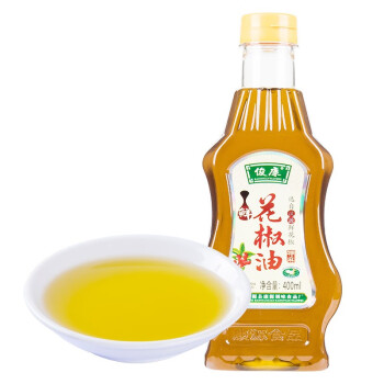 俊康 花椒油400ml 四川汉源特产麻油 凉拌三丝椒麻鸡料 火锅干锅香油