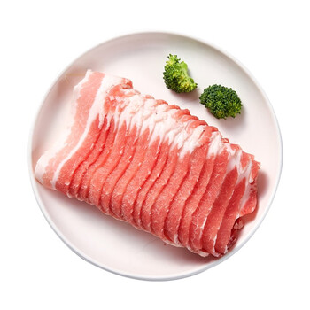 中粮家佳康 国产猪五花肉片200g 冷鲜肉 猪肉生鲜 冷鲜猪五花肉 猪五