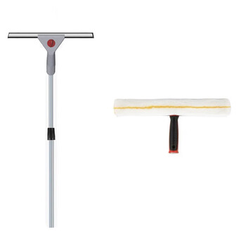 斯图擦玻璃神器玻璃刮水器伸缩杆家用玻璃擦窗擦玻璃工具 1.2米伸缩款