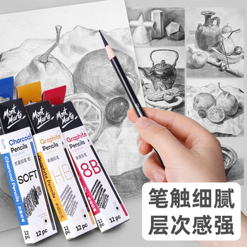 蒙玛特素描初学者素描板写生画板画架美术生画包画板袋素描进阶SKXZY23JJ美术写生文具礼盒女孩生日礼物