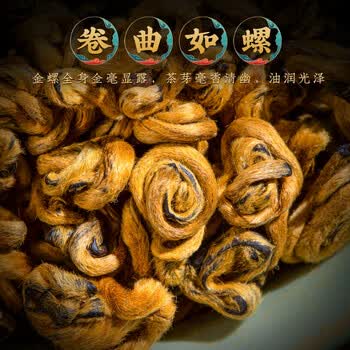 福茗源滇红金螺红茶 蜜香特级2026新茶滇红春茶叶自己喝口粮茶袋装500g
